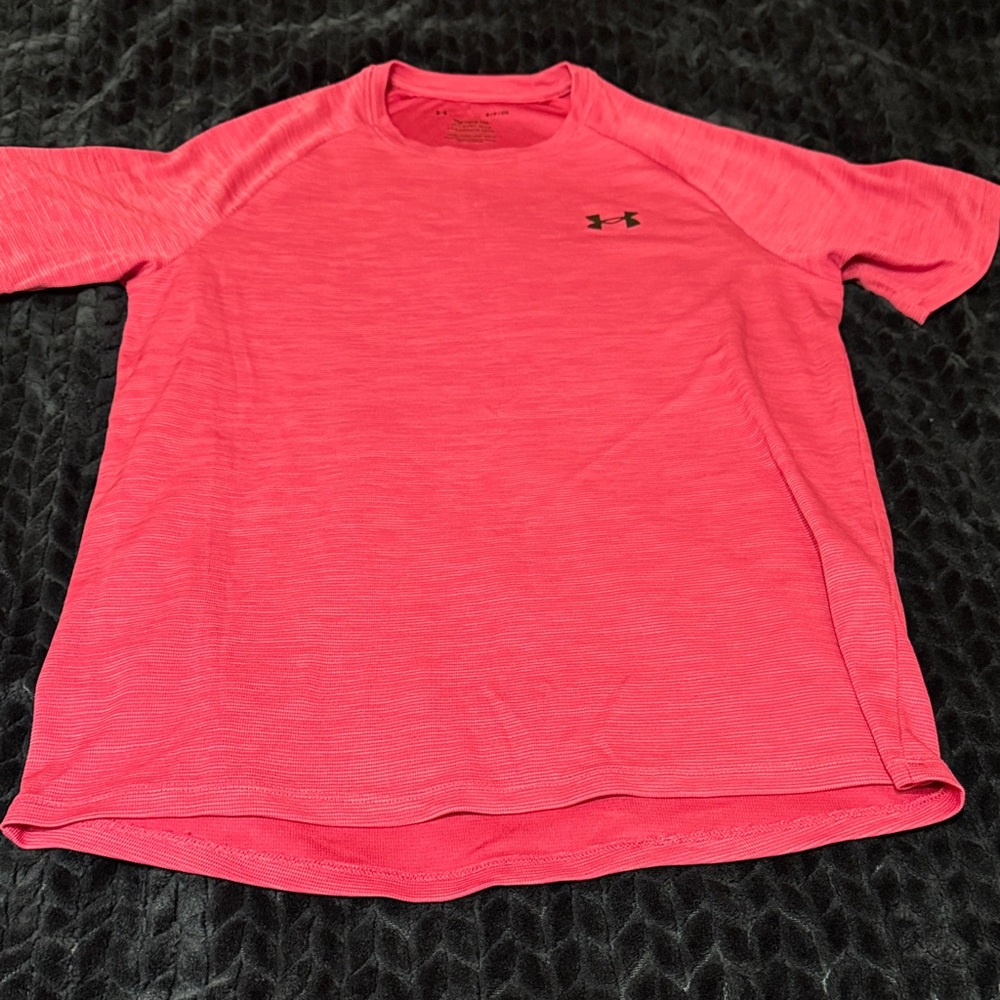 Under Armour Men’s Neon Pink Short Sleeve Performance Tee